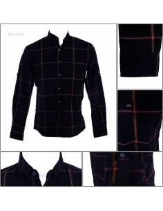 Kemeja Cowok Lengan Panjang Top Ten M-XL