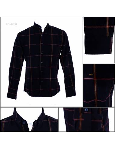 Kemeja Cowok Lengan Panjang Top Ten M-XL