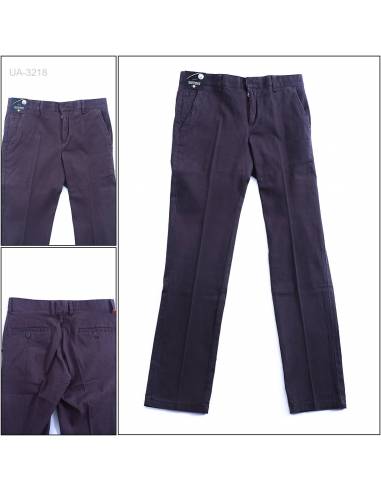 Celana Panjang Katun Slim Fit Cowok Stretch...