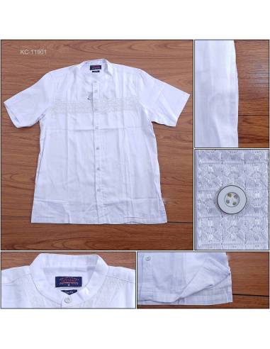 Kemeja Muslim Cowok Regular Lengan Pendek...