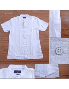 Kemeja Muslim Cowok Lengan Pendek Azzalea M-XXL