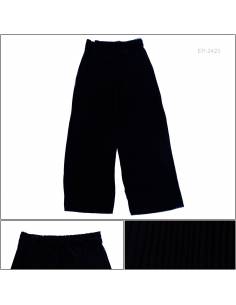 Celana Panjang/Celana Kulot Panjang Plisket Emerald