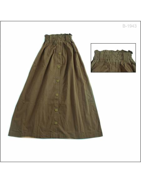 Rok Panjang/Long Skirt Polos Hanel S-XL