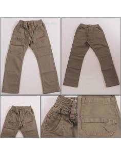 Celana Panjang Katun Anak Cowok Kolor Cardinal 6-8