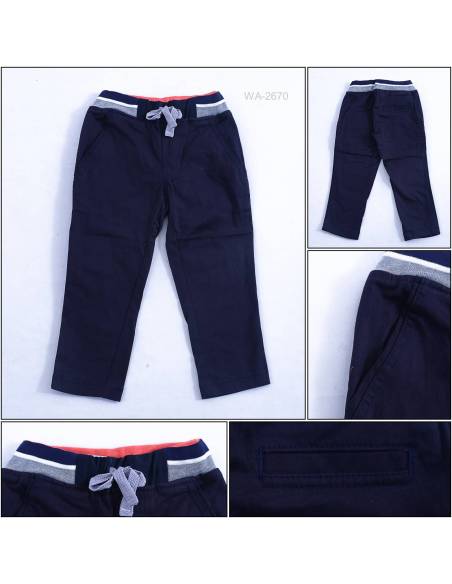 Celana Panjang Katun Anak Cowok Rib Kolor Maxmilian 2-6