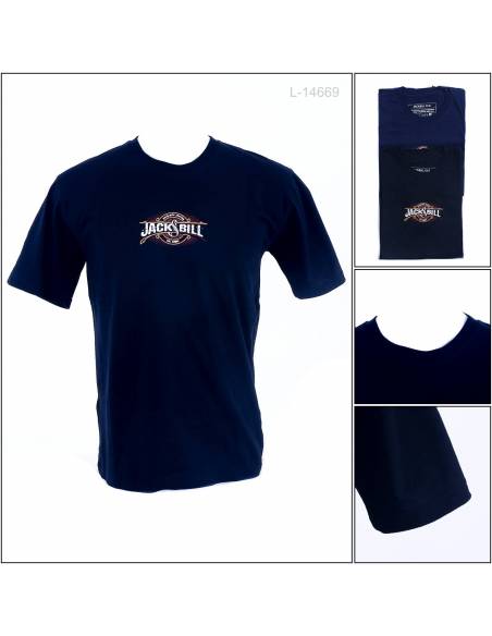 Kaos Oblong Cowok Lengan Pendek Jack Bill M-XL