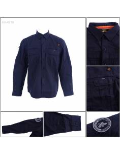 Kemeja Cowok Reguler Lengan Panjang M Gee M-XL