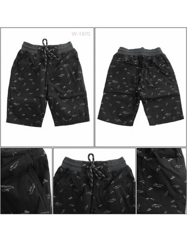 Celana Pendek Katun Anak Cowok Rib Kolor Gazr...