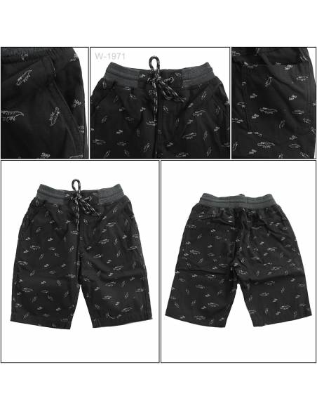 Celana Pendek Katun Anak Cowok Rib Kolor Gazr M-XL