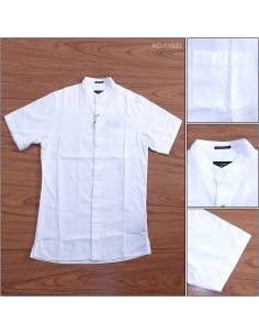 Kemeja Koko Muslim Cowok Regular Lengan Pendek M Gee M-XL