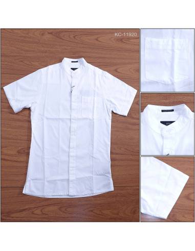 Kemeja Koko Muslim Cowok Regular Lengan Pendek...