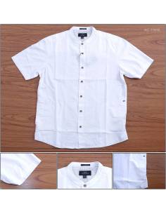 Kemeja Koko Muslim Cowok Regular Lengan Pendek M Gee M-XL