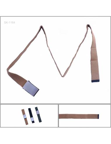 Ikat Pimggang Gesper Canvas Cowok Freeman