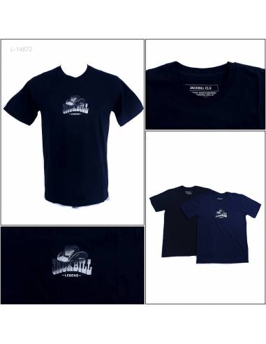 Kaos Oblong Cowok Lengan Pendek Jackbill M-XL