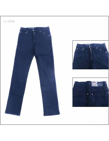 Celana Panjang Jeans Slim Fit Cowok Stretch...