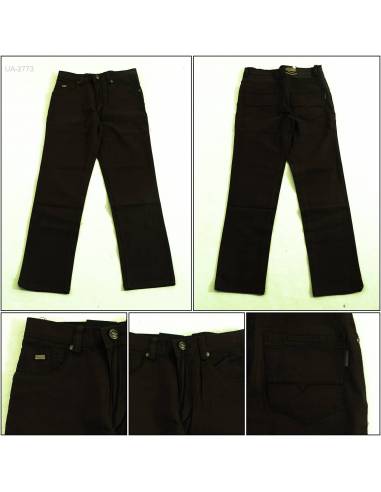 Celana Panjang Katun Reguler Cowok Stretch Must...