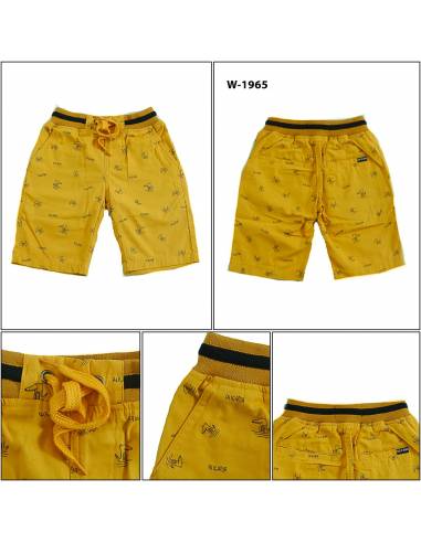 Celana Pendek Katun Anak Cowok Rib Kolor Gazr M-XL