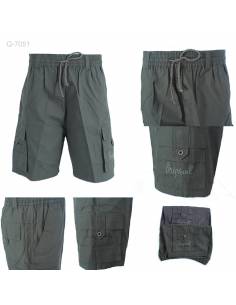 Celana Pendek Cargo Cowok Kolor Golius M-2XL