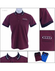 Kaos Kerah Cowok Lengan Pendek Hugo M-XL