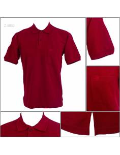 Kaos Kerah Cowok Polos Lengan Pendek Jack Bill 2L-3L