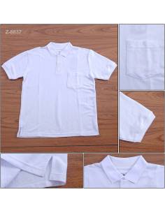 Kaos Kerah Cowok Polos Lengan Pendek Jack Bill 2L-3L