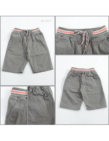 Celana Pendek Katun Anak Cowok Rib Kolor Gazr M-XL