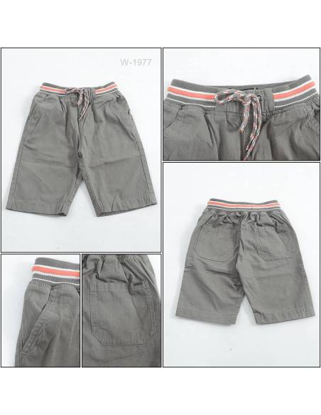 Celana Pendek Katun Anak Cowok Rib Kolor Gazr M-XL