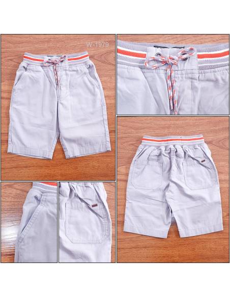 Celana Pendek Katun Anak Cowok Rib Kolor Gazr M-XL