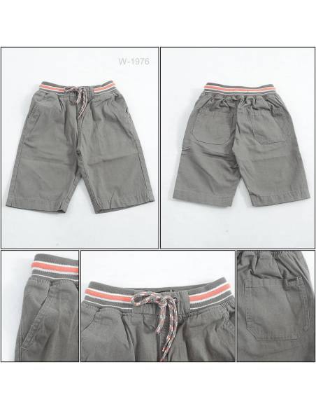 Celana Pendek Katun Anak Cowok Rib Kolor Gazr 2XL-3XL