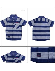 Kemeja Anak Cowok Lengan Pendek Cressida 8-12