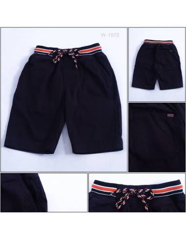 Celana Pendek Katun Anak Cowok Rib Kolor Gazr...