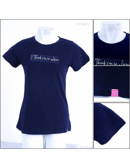 Kaos Cewek Lengan Pendek Cressida M-XXL