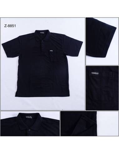 Kaos Kerah Cowok Polos Lengan Pendek Catalog 2L-4L