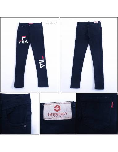 Celana Jeans Panjang Cewek Hitam Emergency 27-30