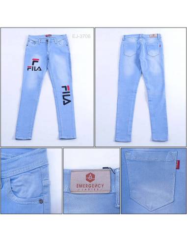 Celana Jeans Panjang Cewek Biru Emergency 29-30