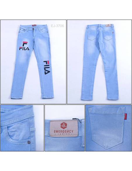 Celana Jeans Panjang Cewek Biru Emergency 29-30