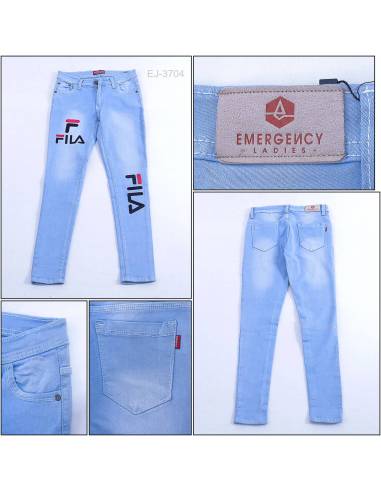 Celana Jeans Panjang Cewek Biru Emergency 29-30