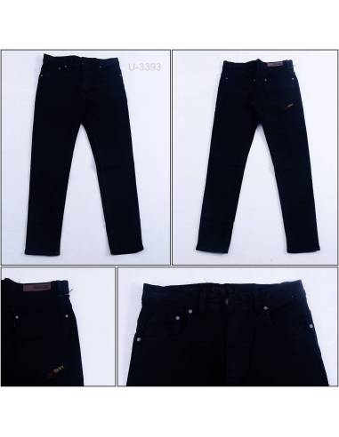 Celana Panjang Jeans Slim Fit Cowok Stretch...