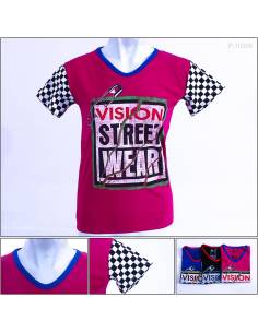 Kaos Oblong Cewek Lengan Pendek Milk Shake