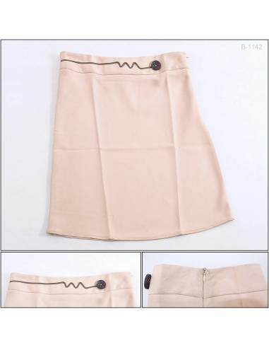 Rok Kerja/Apron Skirt Polos Vonna Size L