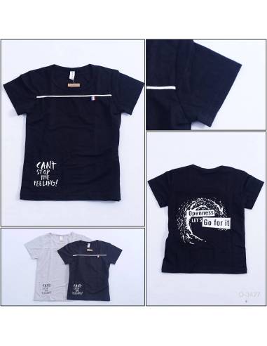 Kaos Oblong Anak Cowok Lengan Pendek S-XL