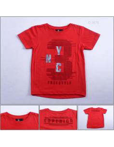 Kaos Oblong Anak Cowok Lengan Pendek Him 6-8