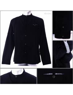 Kemeja Cowok Rgular Fit Koko Lengan Panjang