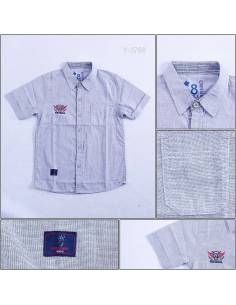 Kemeja Anak Cowok Lengan Pendek Cressida