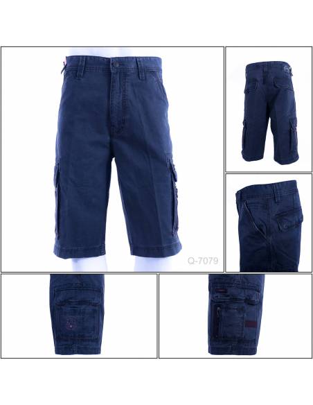 Celana Pendek Katun Cowok Cargo Cardinal 34-36