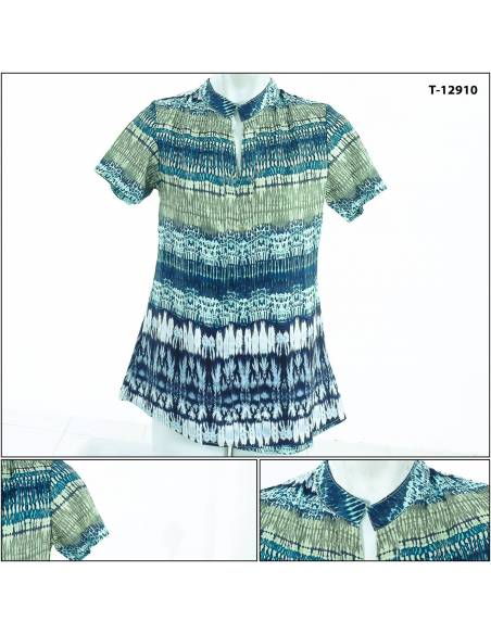 Atasan Blus Cewek Lengan Pendek Caesar S-2XL