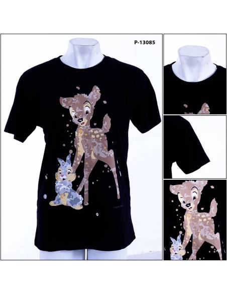 Kaos Oblong Cewek Reguler Lengan Pendek Popsy XL