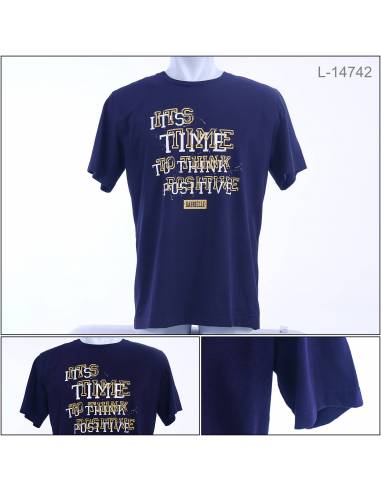 Kaos Oblong Cowok  Lengan Pendek Gabrielle M-XL