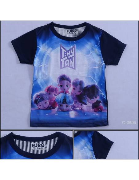 Kaos Anak Cowok Lengan Pendek Furo