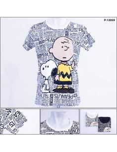 Kaos Cewek Lengan Pendek Popsy